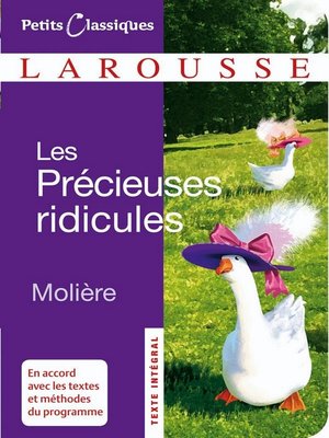 cover image of Les précieuses ridicules